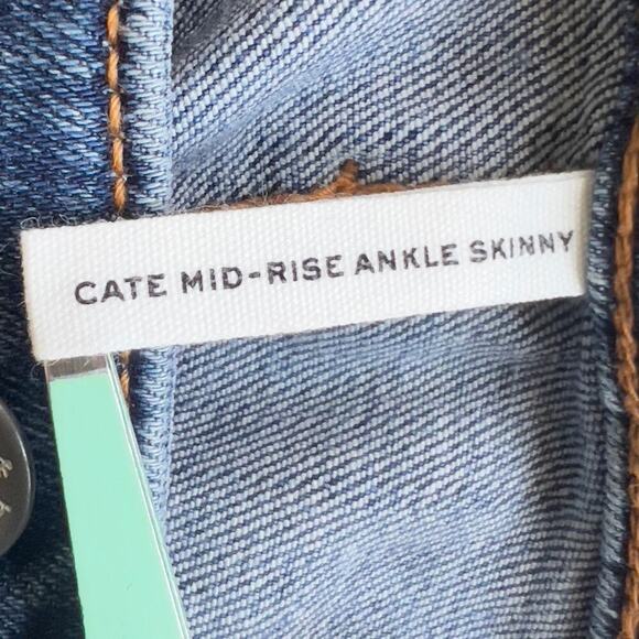 RAG & BONE CATE MID RISE ANKLE SKINNY JEANS IN PISMO NWT WOMEN'S SIZE 24 - Picture 13 of 16